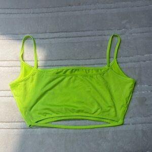 Amazon Neon Green Crop Top